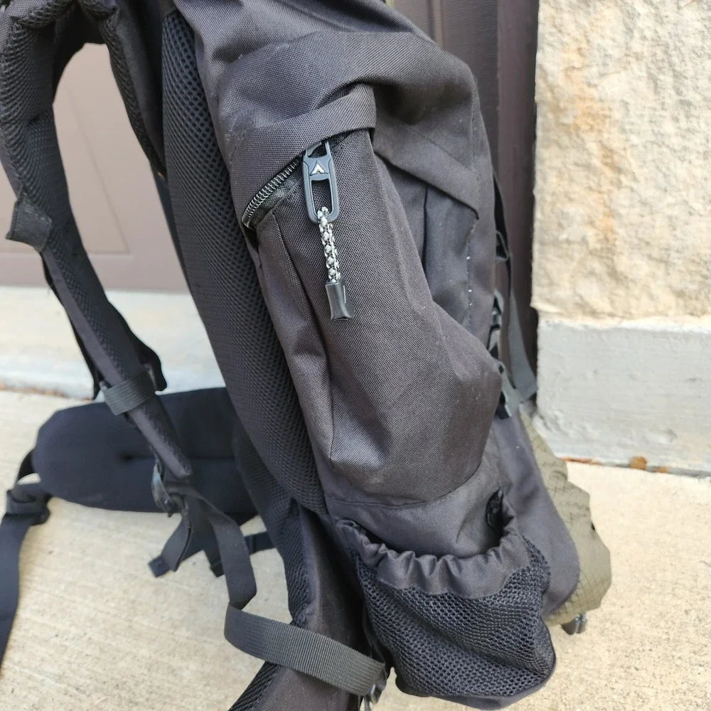 Teton Sports Explorer 4000 Internal Frame Hiking Backpack Olive Black 65L Unisex